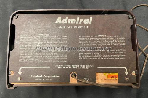 5Z22 Ch= 5Z2; Admiral brand (ID = 2865130) Radio