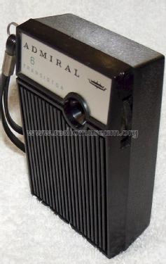 6 Transistor Y701R Ch= 6R4; Admiral brand (ID = 1242300) Radio