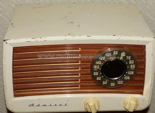 6Q13 Ch= 6Q1; Admiral brand (ID = 2616026) Radio