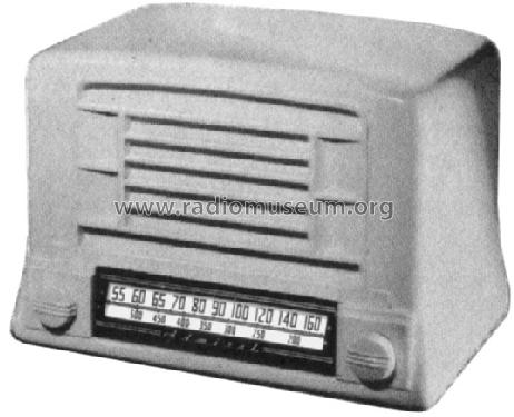 6T02 Ch= 5B1; Admiral brand (ID = 716915) Radio