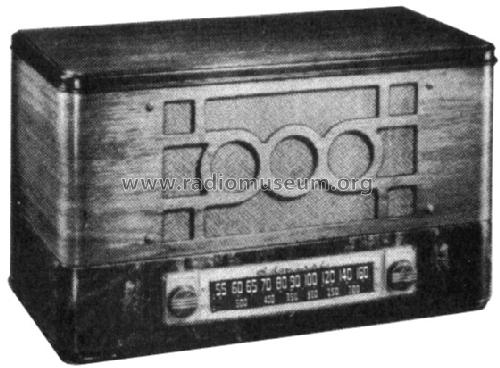 6T06 Ch= 4A1; Admiral brand (ID = 716918) Radio