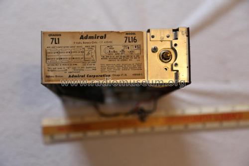 7L16 Ch=7L1; Admiral brand (ID = 1813089) Radio