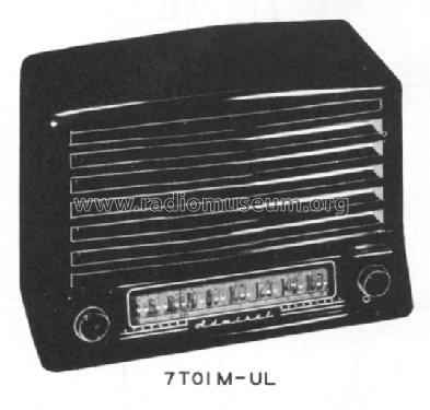 7T01UL Ch= 5N1; Admiral brand (ID = 397469) Radio