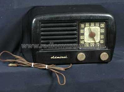 7T10 Ch= 5K1 ; Admiral brand (ID = 93865) Radio