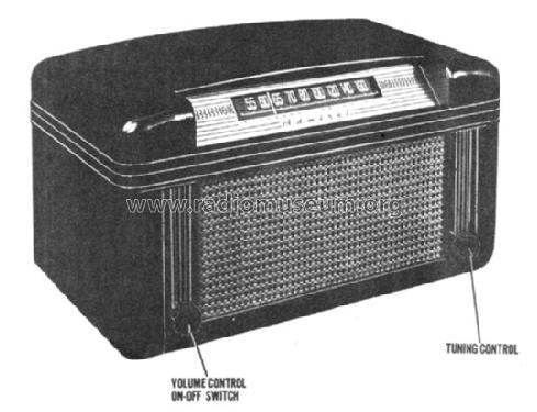 7T12 CH= 4B1; Admiral brand (ID = 358226) Radio