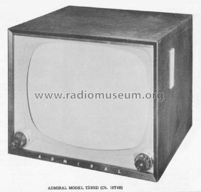 C23A1 Ch= 18Y4E; Admiral brand (ID = 2255346) Television
