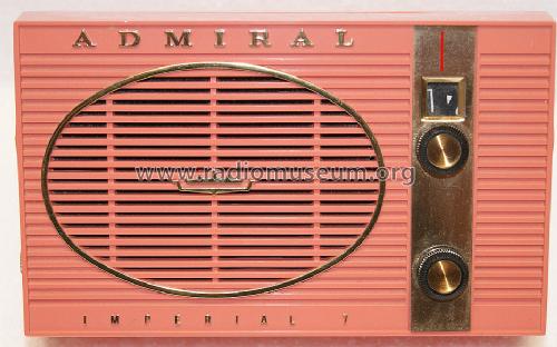 Imperial 7 Y2082 Ch= 7B2; Admiral brand (ID = 1403913) Radio