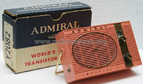 Imperial 7 Y2082 Ch= 7B2; Admiral brand (ID = 1403916) Radio