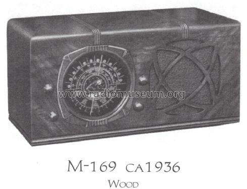 M-169 ; Admiral brand (ID = 1470154) Radio