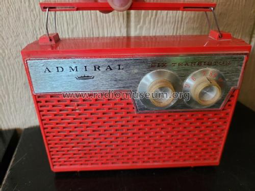 Six Transistor Y2542 Ch= 6M3N; Admiral brand (ID = 2665213) Radio