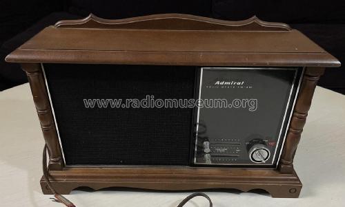 Solid State AM-FM RF-545 Ch= 8W4; Admiral brand (ID = 2855390) Radio