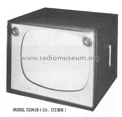 T23A1B Ch= 17Z3DB; Admiral brand (ID = 2403008) Television
