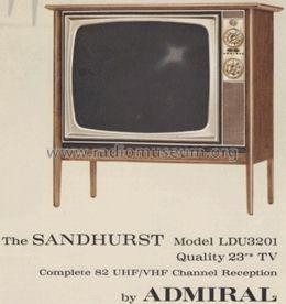 The Sandhurst LDU3201; Admiral brand (ID = 675574) Television