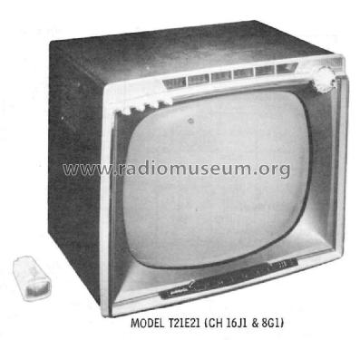 TR21E21 Ch= 16J1; Admiral brand (ID = 2572500) Television