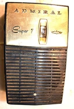 Y2068 Super 7 Ch= 7A2; Admiral brand (ID = 2330623) Radio