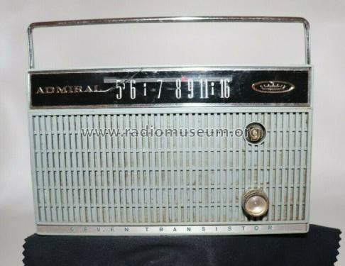 Seven Transistor Y2319 ; Admiral brand (ID = 2400650) Radio