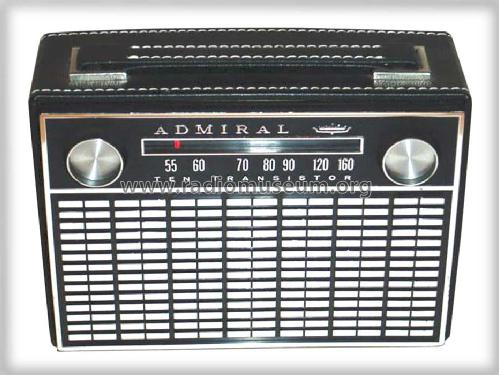 Y741R Ch= 10T1; Admiral brand (ID = 246144) Radio