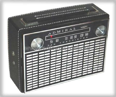 Y741R Ch= 10T1; Admiral brand (ID = 246148) Radio
