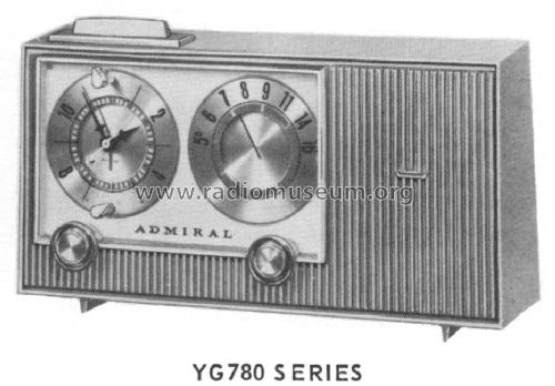 YG789 Ch= 5M6; Admiral brand (ID = 1544908) Radio