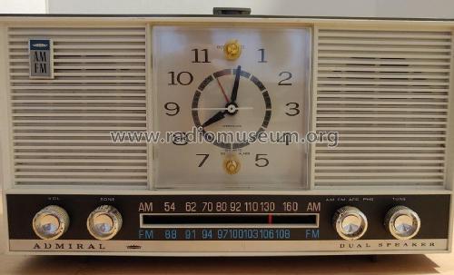YHC627 'Concerto' Clock Radio Ch= 6M4A; Admiral brand (ID = 2854670) Radio