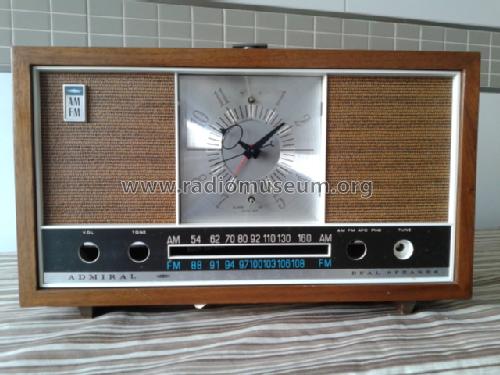 YHC641 'Reverie' Clock Radio Ch= 6M4A; Admiral brand (ID = 1546063) Radio