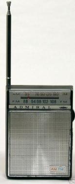 YK318GP ; Admiral brand (ID = 289224) Radio