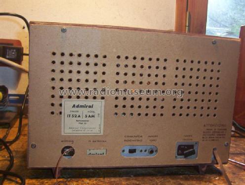 5AM Ch= IT52A; Admiral Italiana Spa (ID = 713358) Radio