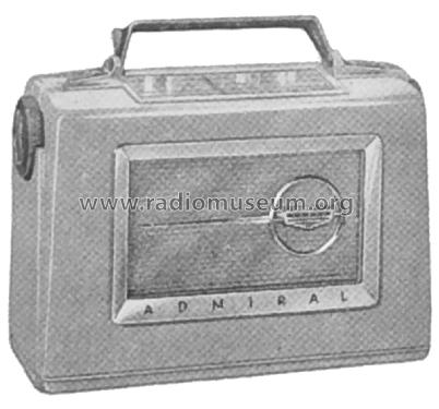 De-Luxe AC/Batt. Portable 5AK; Admiral of Australia (ID = 2091363) Radio