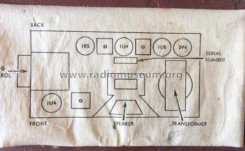 De-Luxe AC/Batt. Portable 5AK; Admiral of Australia (ID = 2306780) Radio