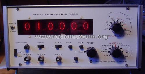 50 MHz Timer Counter TC9B/S; Advance Electronics (ID = 1767958) Equipment