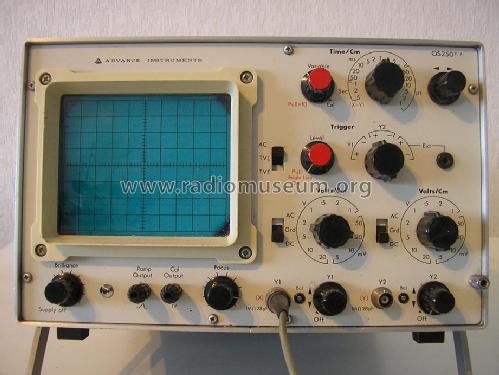 Dual Channel Oscilloscope OS250; Advance Electronics (ID = 949453) Equipment