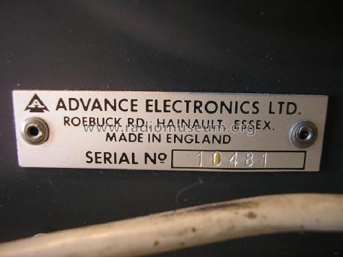 Dual Channel Oscilloscope OS250; Advance Electronics (ID = 949457) Equipment