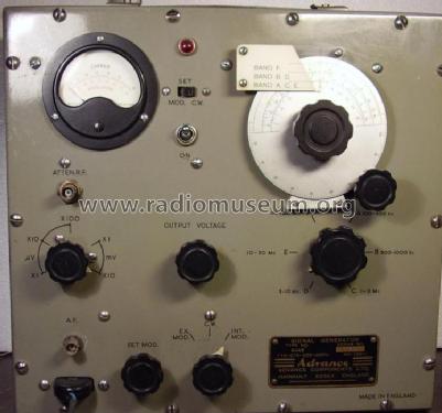 RF Signal generator B4A; Advance Electronics (ID = 303679) Equipment