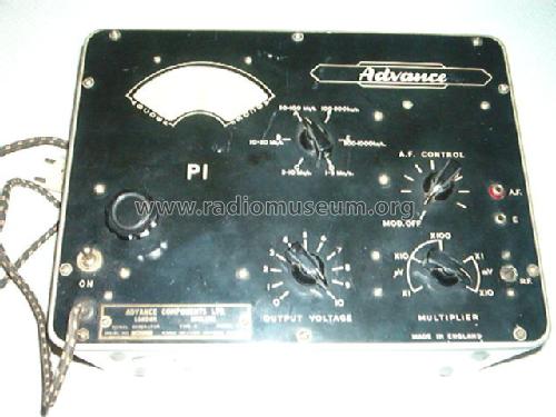 Signal Generator P1; Advance Electronics (ID = 944323) Equipment