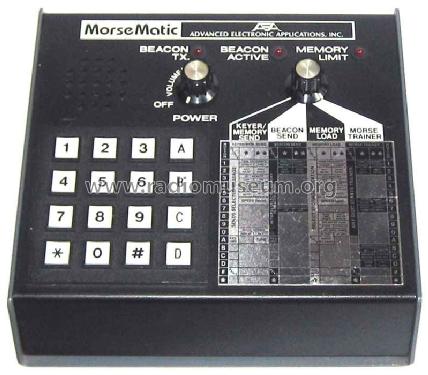 MorseMatic MM-1; Advanced Electronic (ID = 782357) Morse+TTY