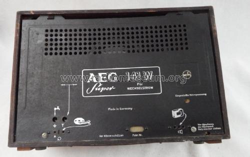 141W; AEG Radios Allg. (ID = 1875962) Radio