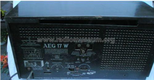 17W ; AEG Radios Allg. (ID = 1095975) Radio