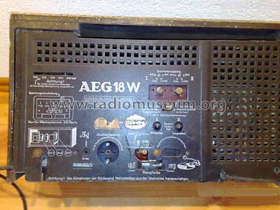 18W; AEG Radios Allg. (ID = 518586) Radio