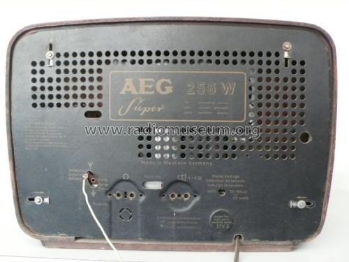 Super 256W; AEG Radios Allg. (ID = 2027060) Radio