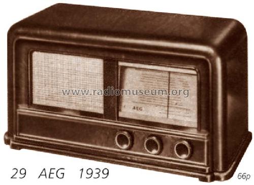 29GW; AEG Radios Allg. (ID = 53) Radio