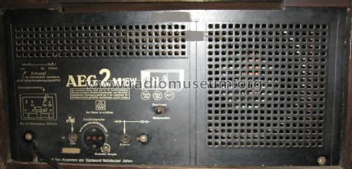 2M16W; AEG Radios Allg. (ID = 1590027) Radio