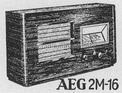 2M16W; AEG Radios Allg. (ID = 61464) Radio