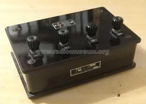 Vorwiderstand 3000 V; AEG Radios Allg. (ID = 2972728) Ausrüstung