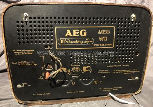 3D Raumklang Super 4055WD; AEG Radios Allg. (ID = 2584064) Radio