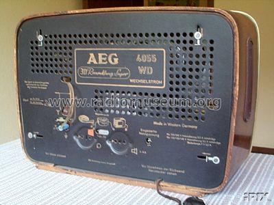 3D Raumklang Super 4055WD; AEG Radios Allg. (ID = 26441) Radio