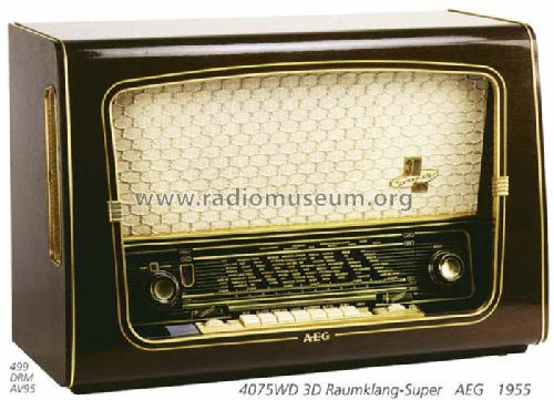 4075WD; AEG Radios Allg. (ID = 60) Radio