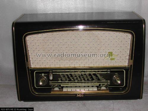 4075WD; AEG Radios Allg. (ID = 1728006) Radio