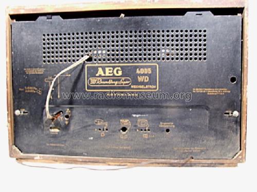 3D Super 4085WD; AEG Radios Allg. (ID = 307051) Radio