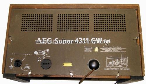 4311GW; AEG Radios Allg. (ID = 2375362) Radio