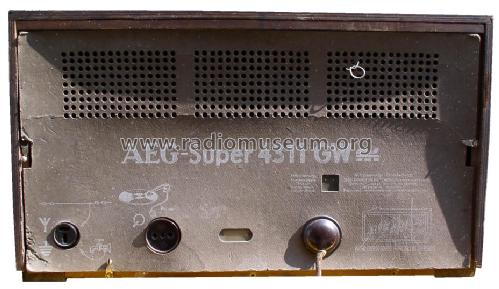 4311GW; AEG Radios Allg. (ID = 991511) Radio